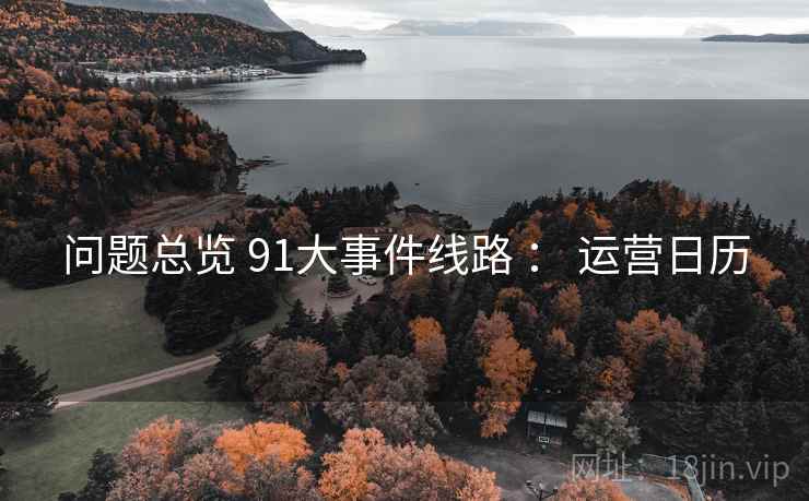 问题总览 91大事件线路 : 运营日历 问题总览 91大事件线路 : 运营日历