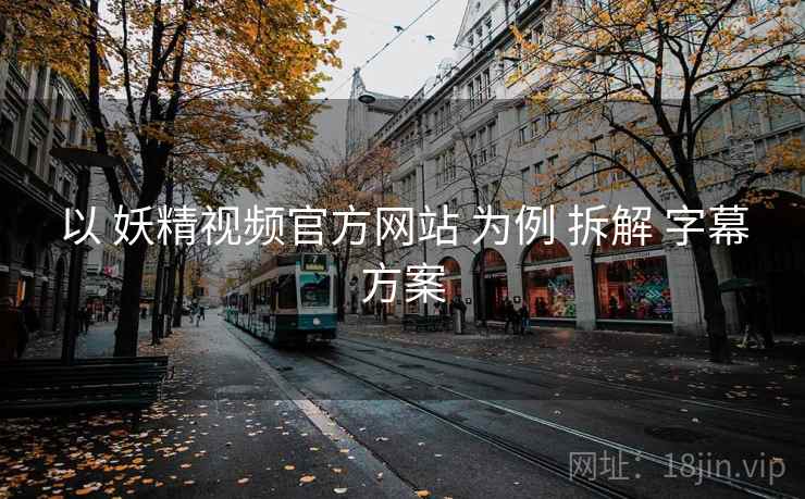 以 妖精视频官方网站 为例 拆解 字幕方案